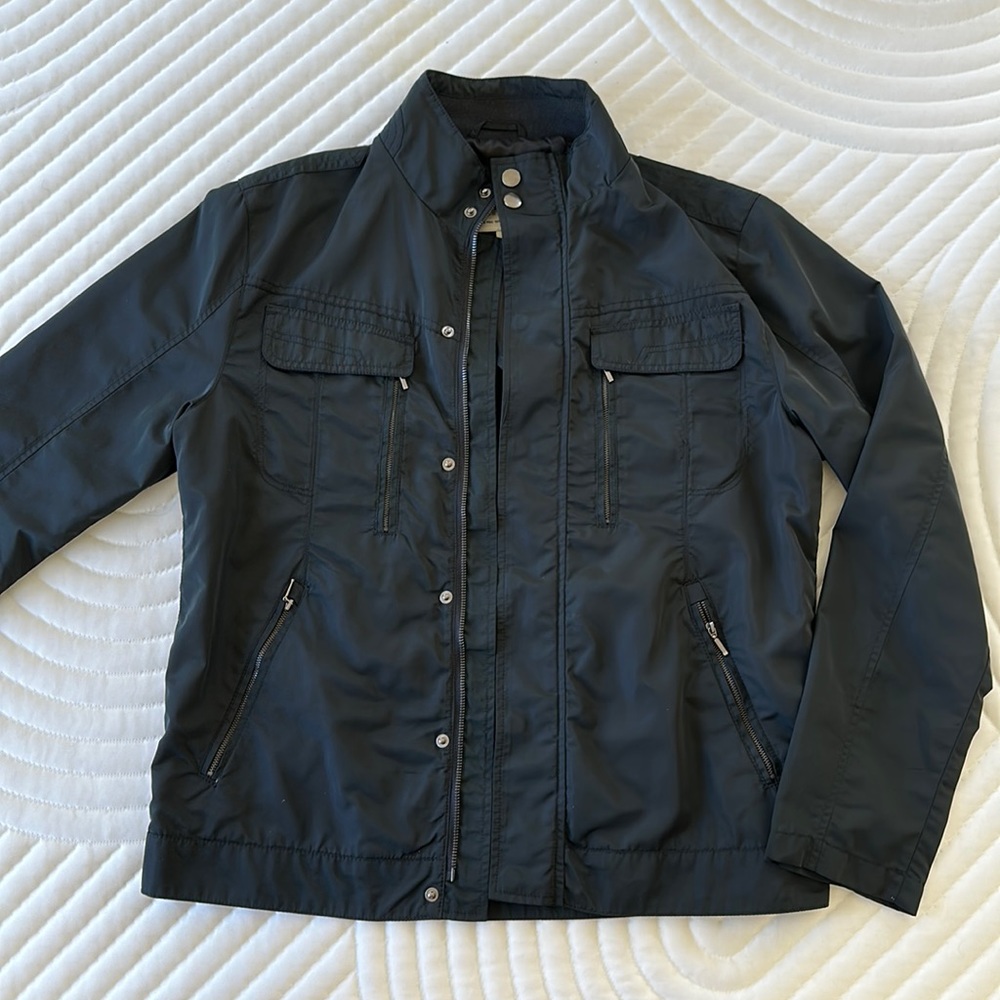 Scappino Black Polyester Jacket